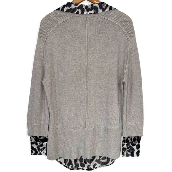 Brochu Walker The Layer Layered V-Neck Wool Cashmere Sweater Size S - Picture 7 of 16